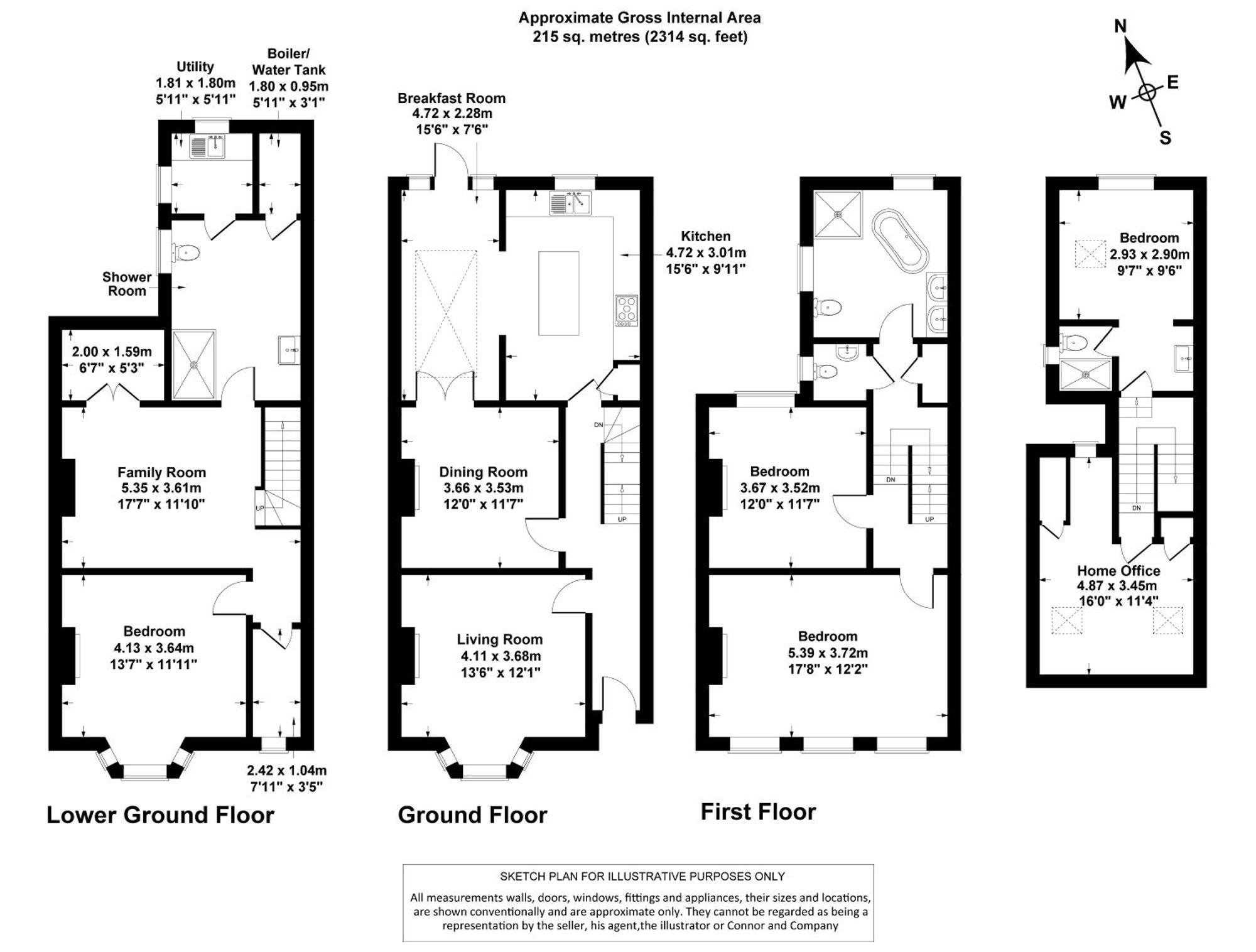 Orwell Villa Elegant Period 5 Bed Close To Town Sleeps 15 Cheltenham Eksteriør bilde